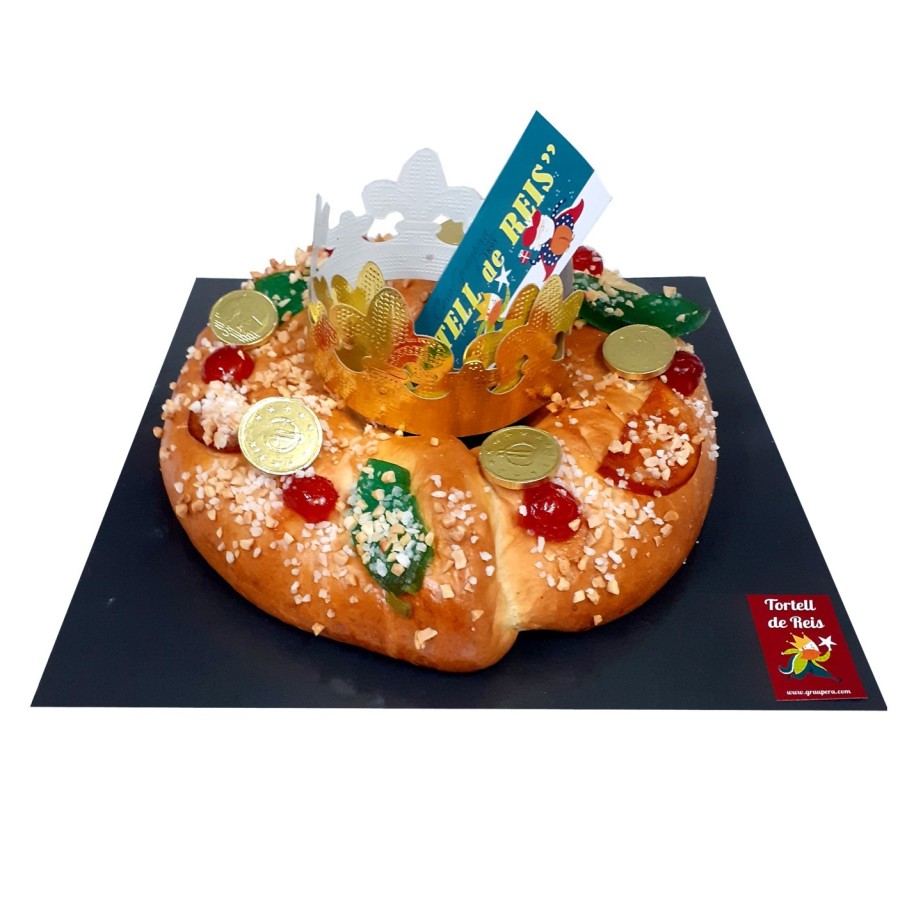 Roscón de Brioche  - Mazapán o Nutella