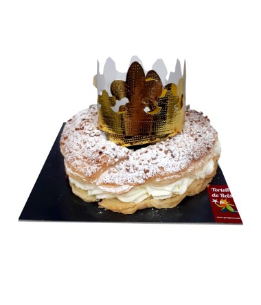 Roscón de Reyes de Hojaldre relleno