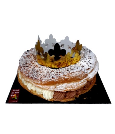 Roscón de Reyes de Hojaldre relleno