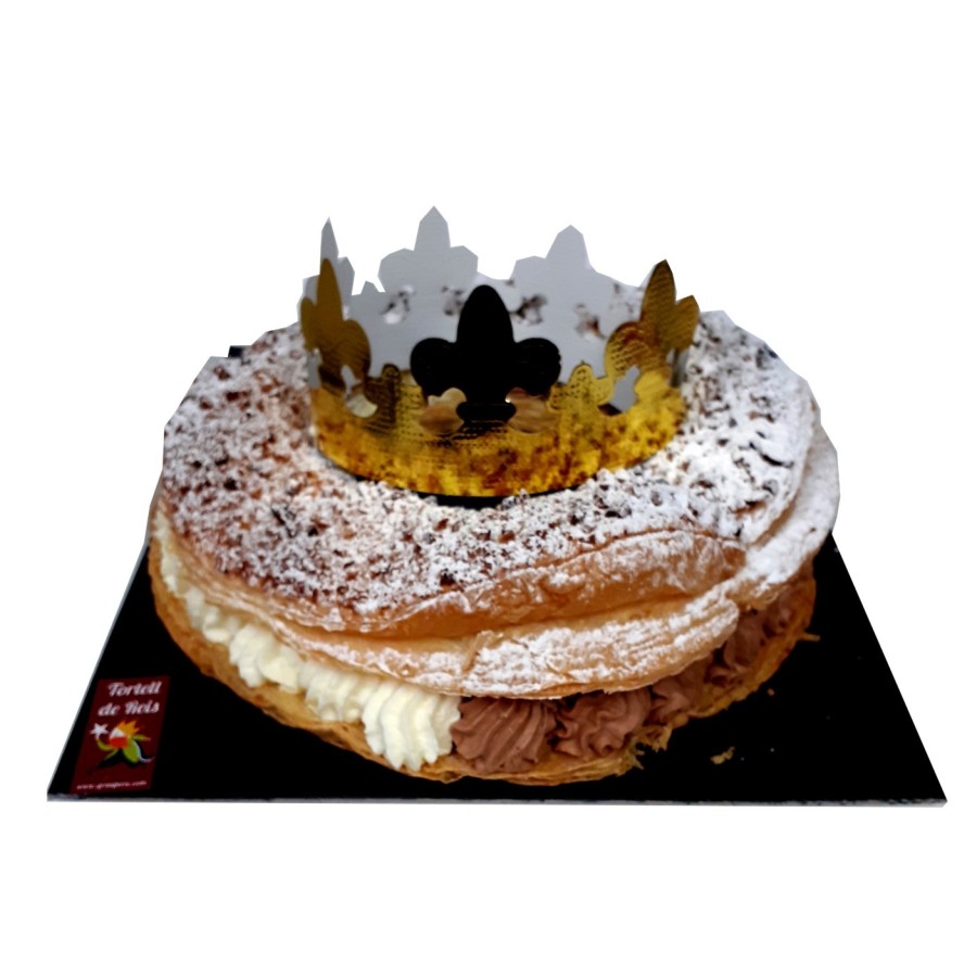 Roscón de Reyes de Hojaldre relleno