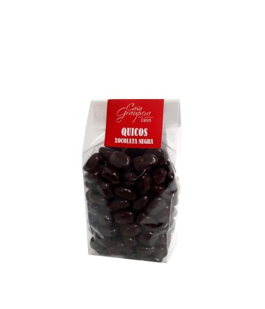 Quicos amb xocolata negra