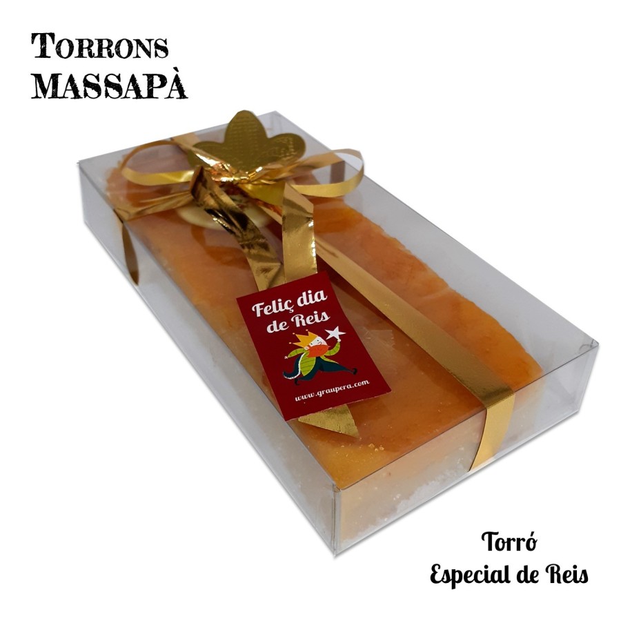 Torró de Massapà amb Gema Cremada - Especial Doble Gema Mitja