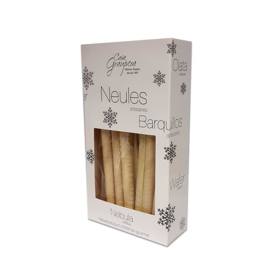 Barquillos Recubiertos con Chocolate Blanco - Estuche