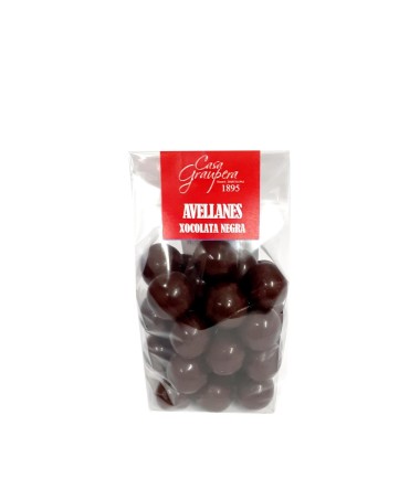 Avellanas amb xocolata negra