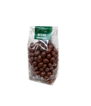 Quicos amb xocolata amb llet