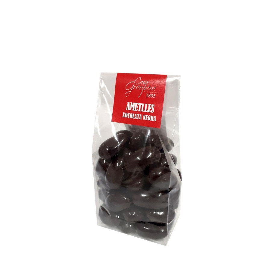 Ametlles amb xocolata negra