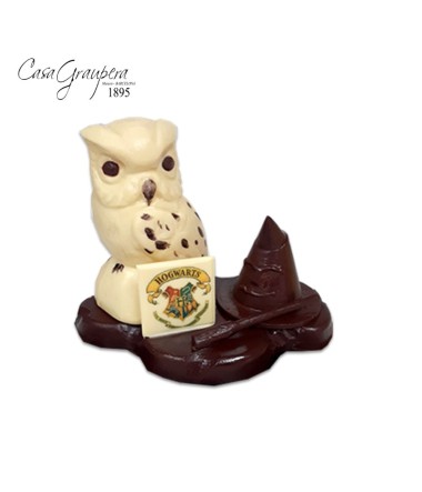 Hedwig  con sombrero seleccionador - Harry Potter