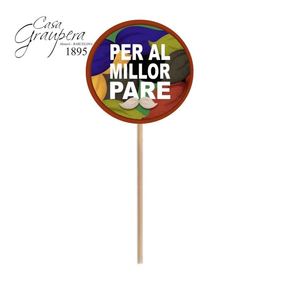 Piruleta de xocolata - Súper Pare