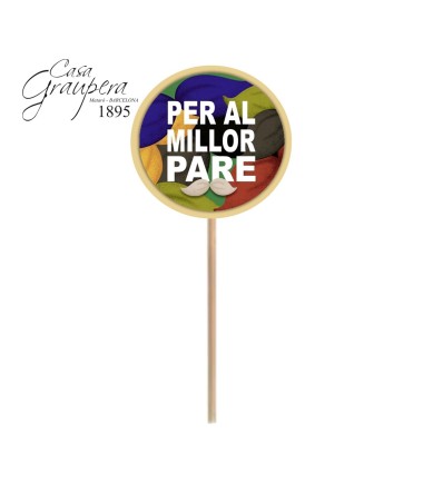 Piruleta de xocolata - Súper Pare