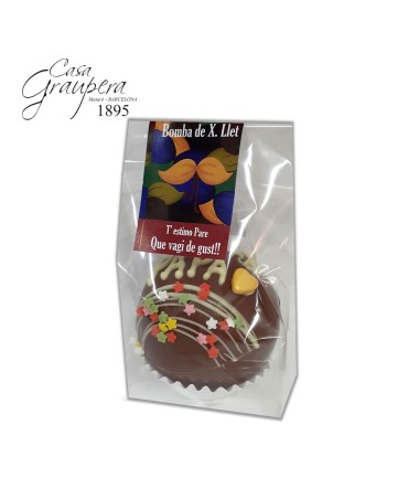 Bomba de Xocolata Llet especial dia del Pare