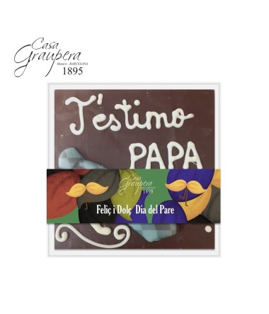 Postal de Xocolata - Dia del Pare