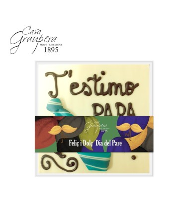Postal de Xocolata - Dia del Pare