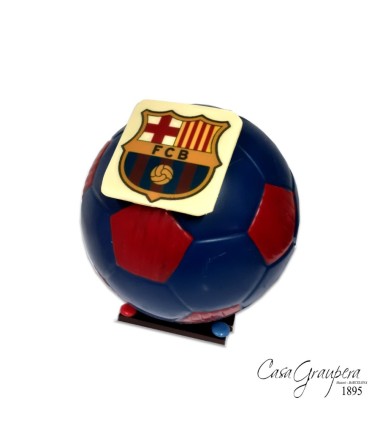 Pilota del Barça amb escut