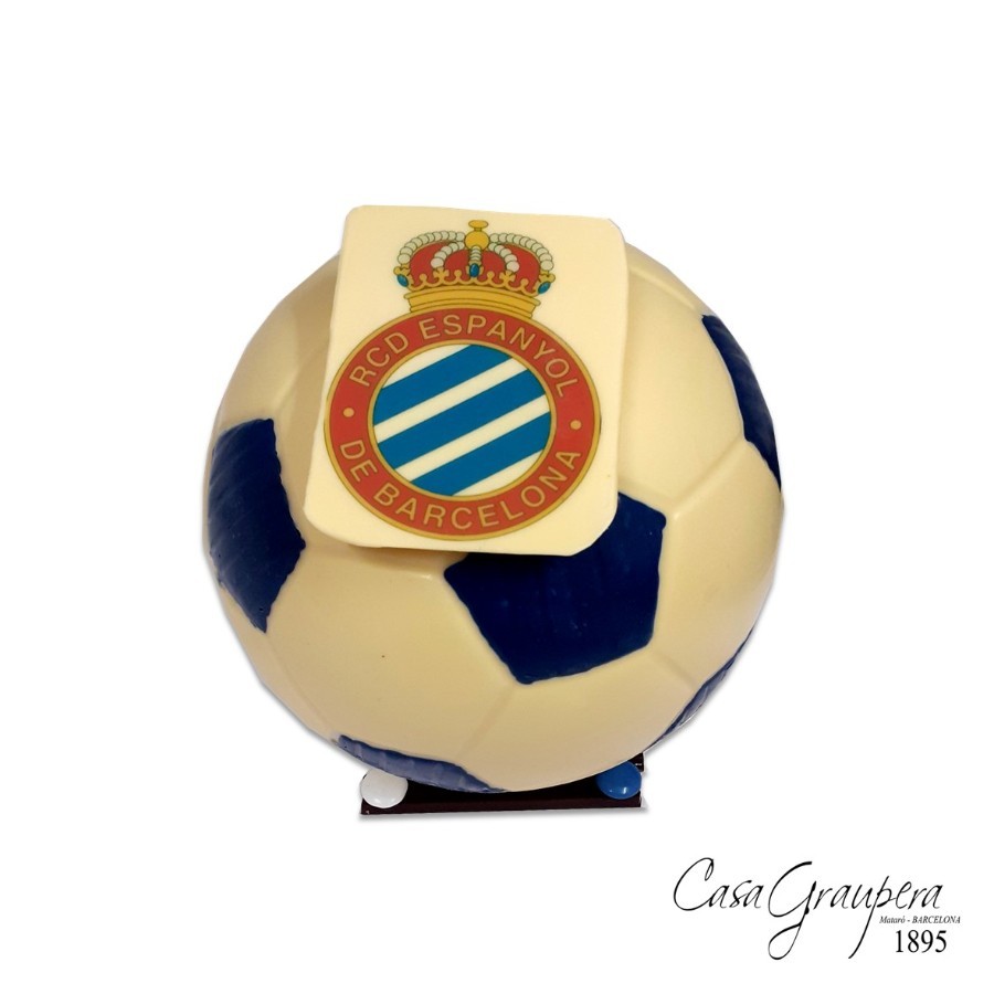 Pilota amb escut de l'Espanyol