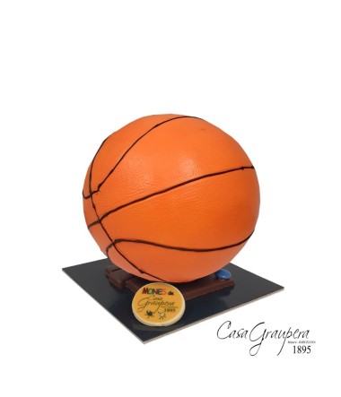Pilota bàsquet de xocolata