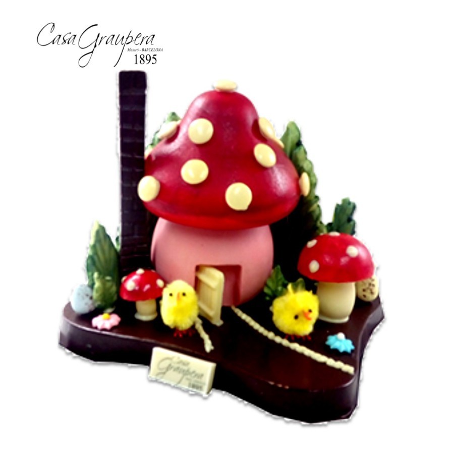 Seta Pequeña - Chocolate Blanco y Chocolate Negro