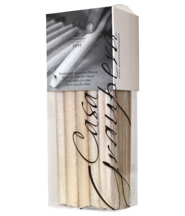 Neules Banyades amb Xocolata Blanca - Capsa Lux