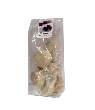 Polvorons de xocolata blanca bossa