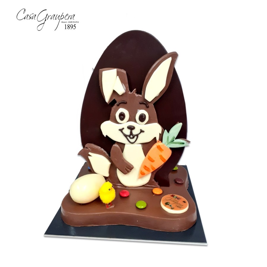 Conejo de Pascua - Tres Chocolates