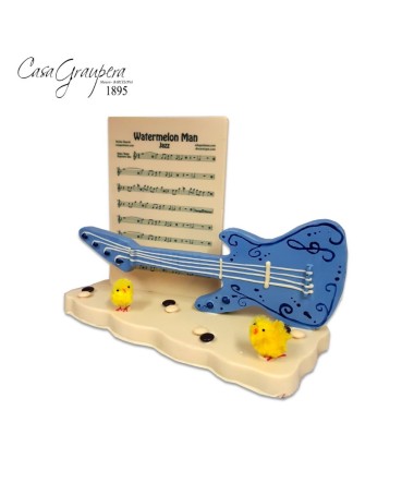 Guitarra Electrica con Foto Personalizable - Tamaño A5