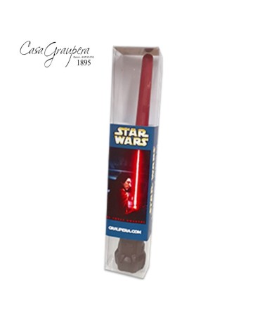 Espasa Laser Star Warts vermella