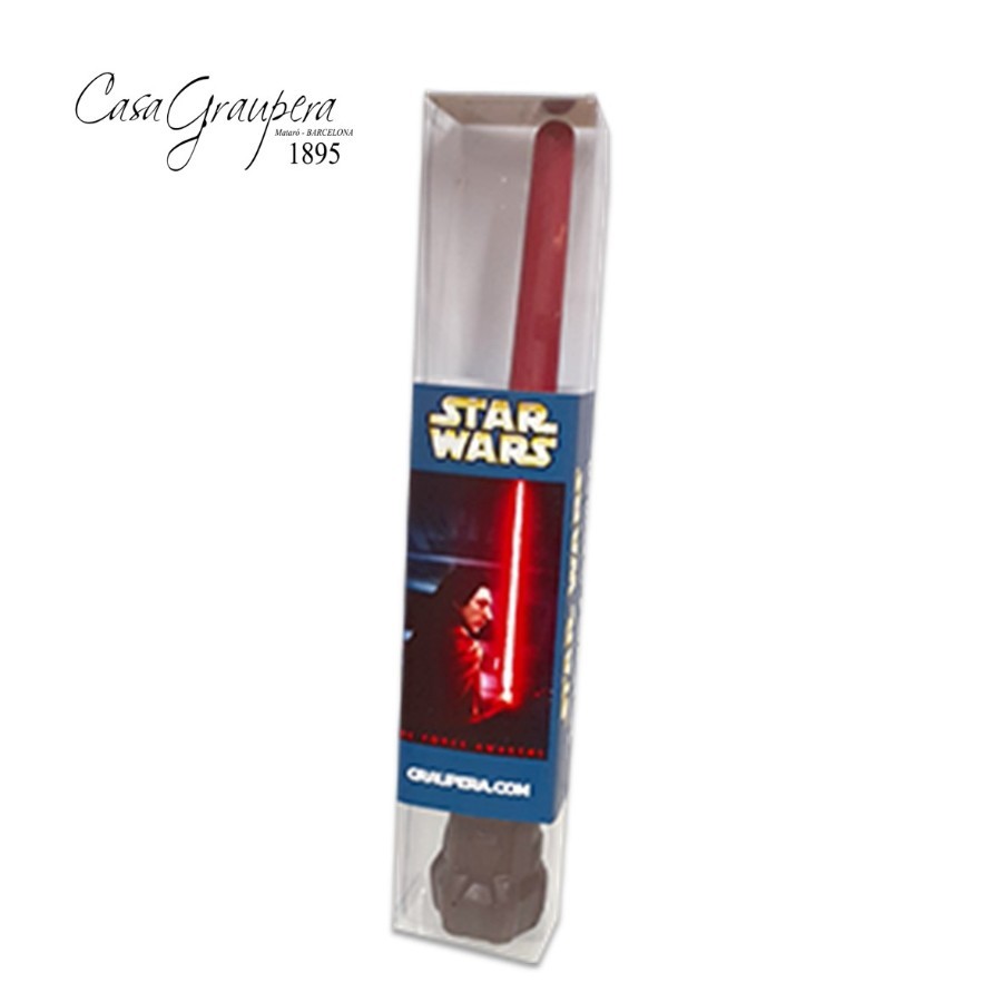 Espasa Laser Star Warts vermella