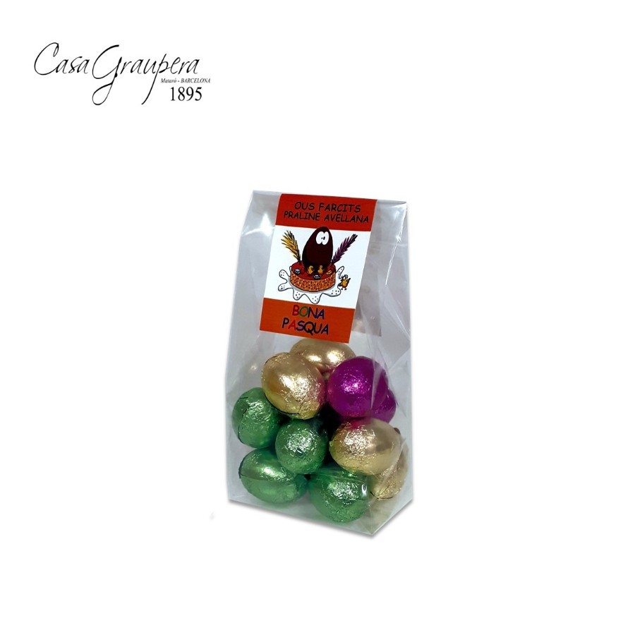 Mini Ous de Praliné de Xocolata amb Llet