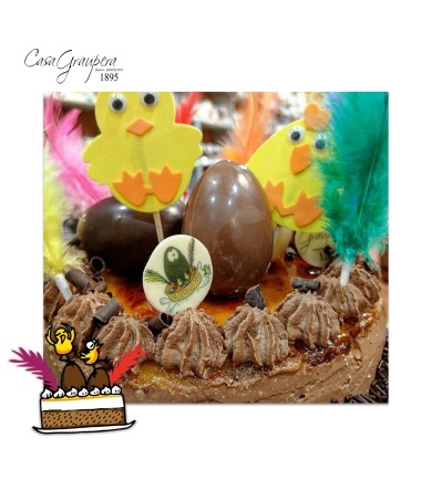 Pastís per Pasqua Decorat Premium - SACHER