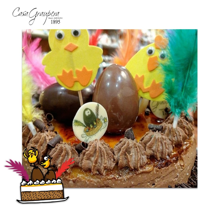 Pastís per Pasqua Decorat Premium - SACHER