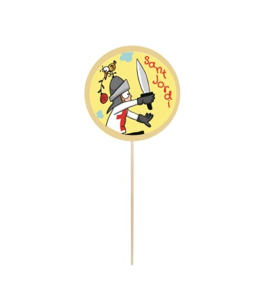 Piruleta de Xocolata Sant Jordi