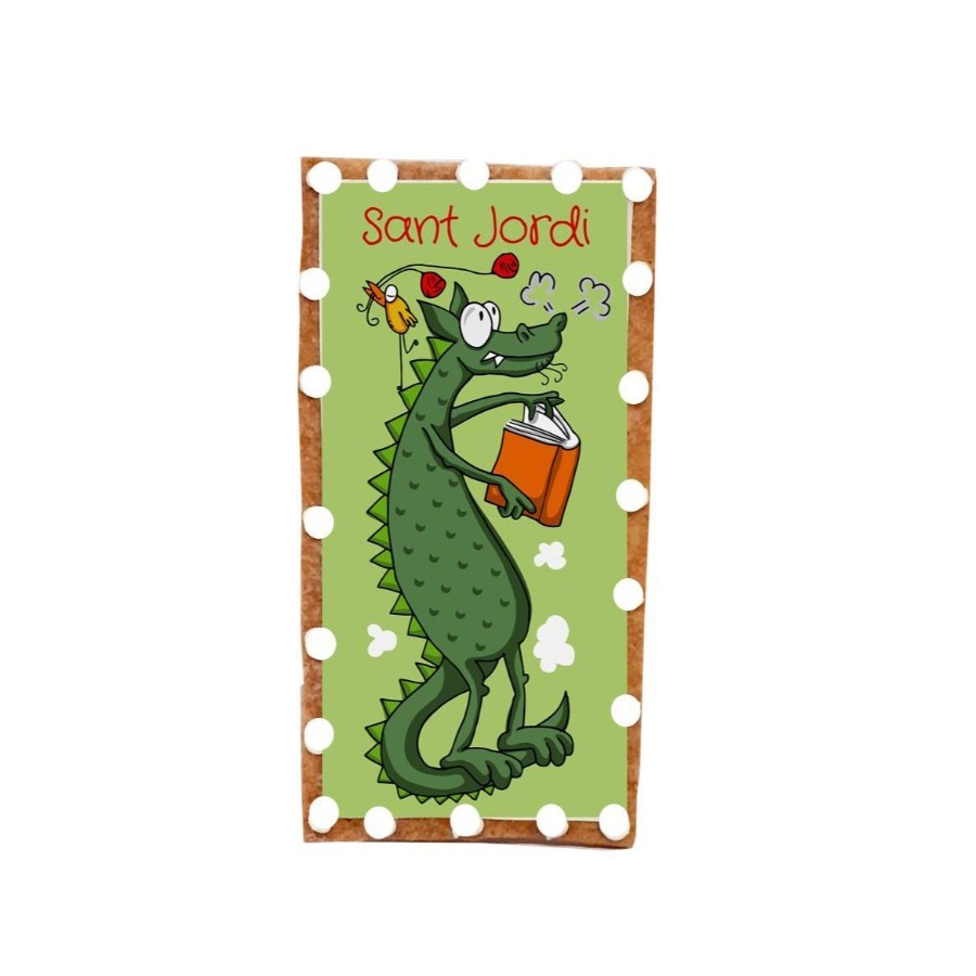 Galletas como puntos de libro para San Jordi