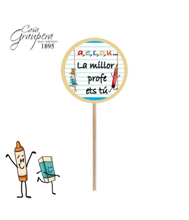 Piruleta La Millor Profe ets tú