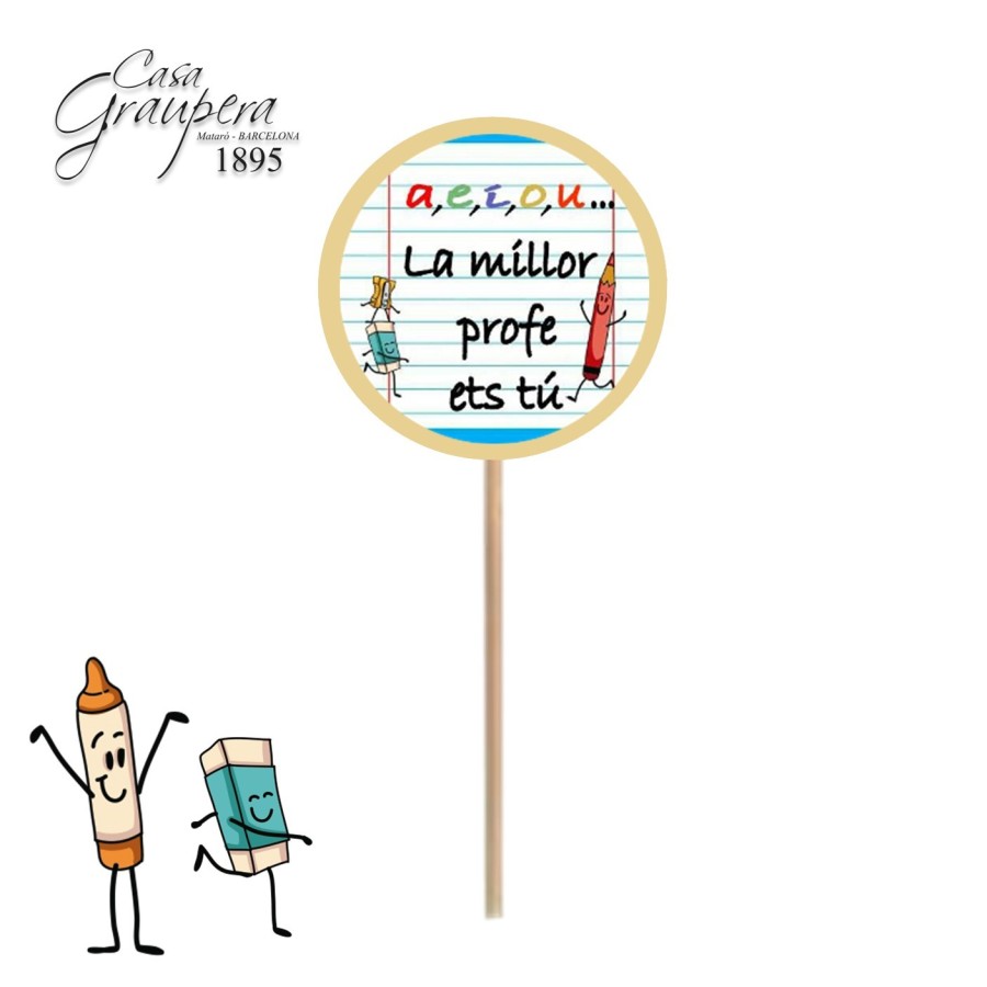 Piruleta La Millor Profe ets tú
