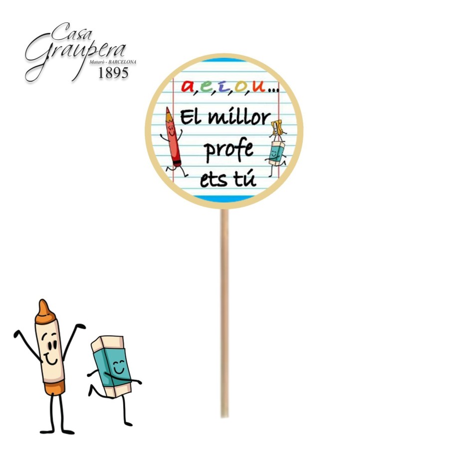 Piruleta El Millor Profe ets tú