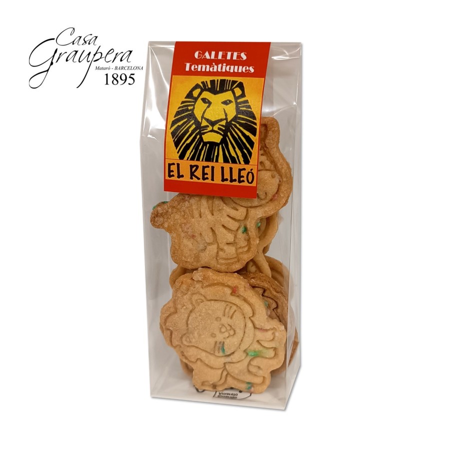 Galetes Temàtiques de Mantega - REI LLEÓ