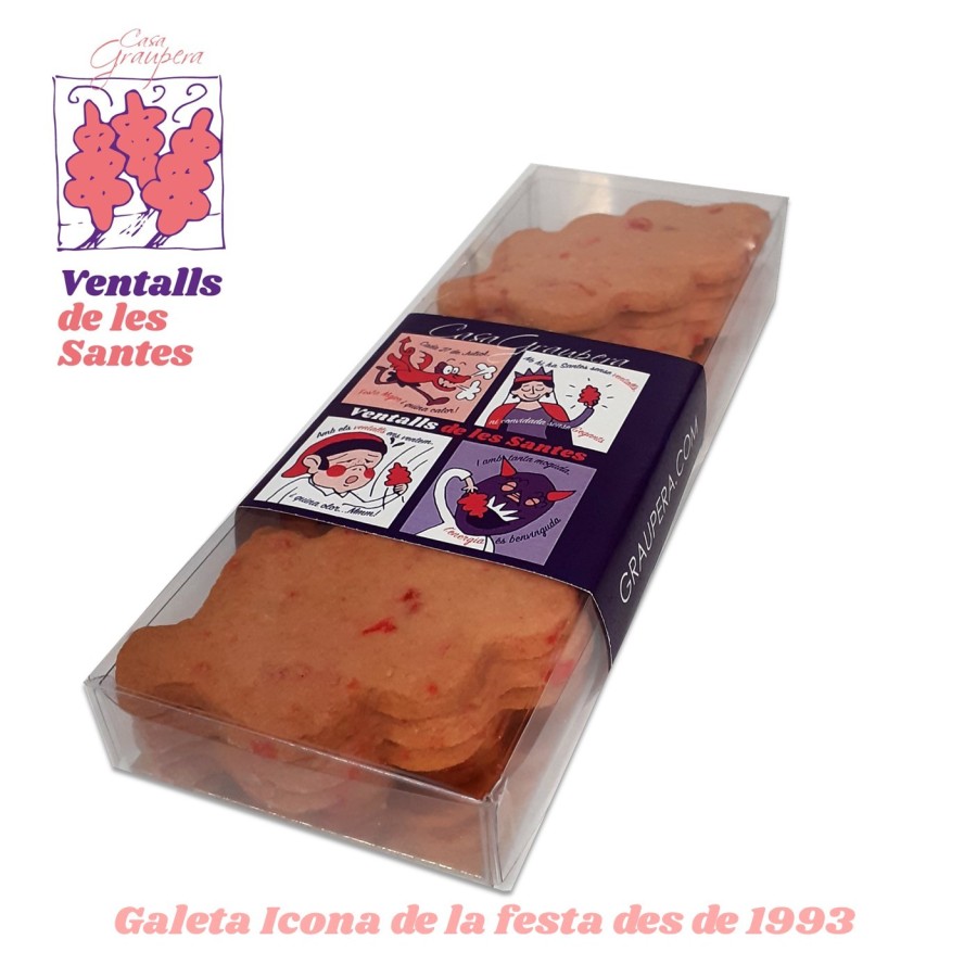 Abanicos de las Santas Caja Grande surtida