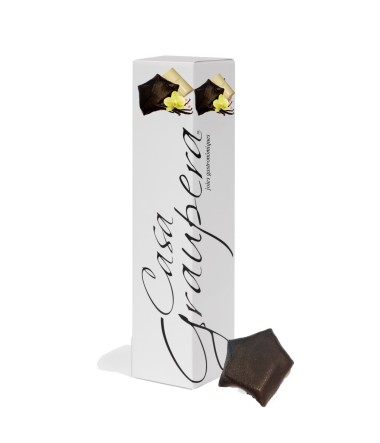 Barquillo relleno de chocolate con vainilla bourbon - Caja