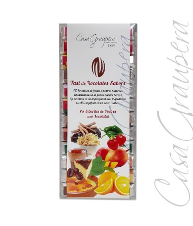 Caja de chocolatinas de sabores naturales
