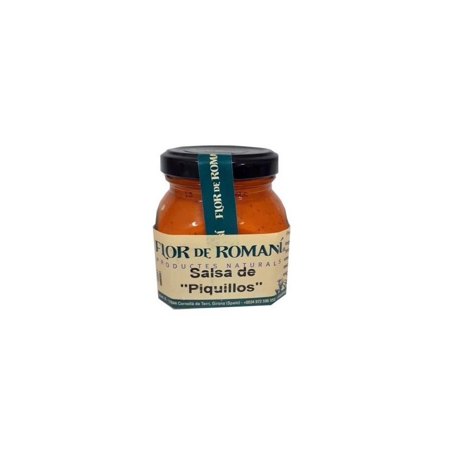 Salsa de "Piquillos" - Flor de RomanÍ Salsa de "Piquillos" - Flor de RomanÍ