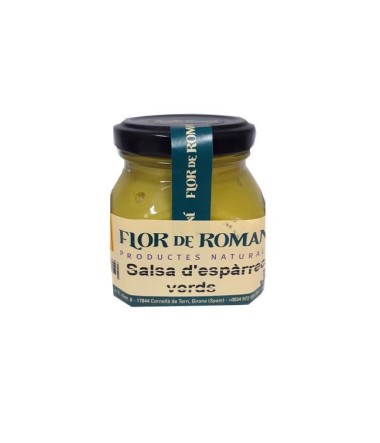 Salsa d'espàrrecs verds - Flor de Romaní