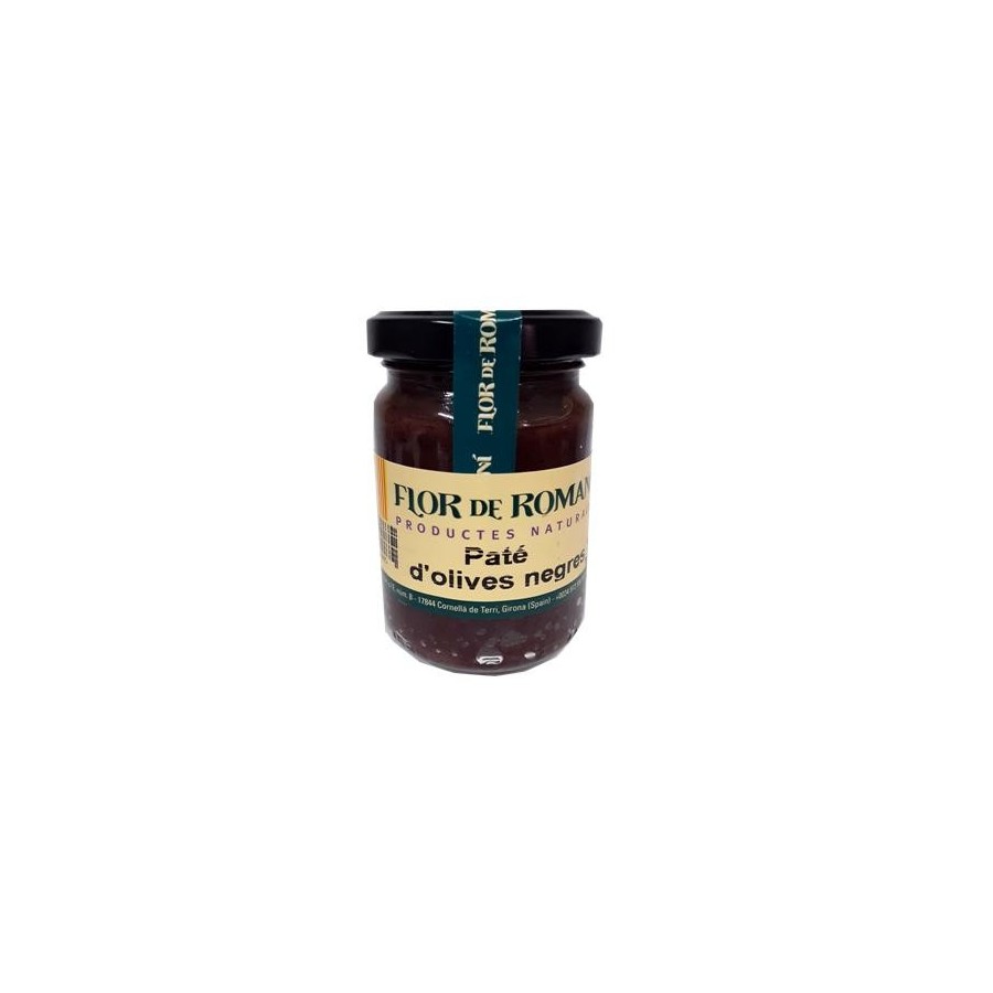Paté d'olives negres - Flor de Romaní Paté d'olives negres - Flor de Romaní