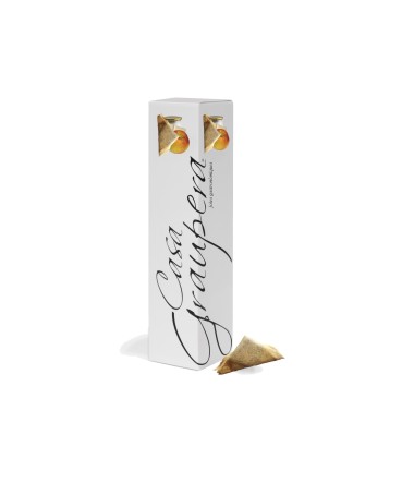 Neules Farcides de Xocolata Blanca, Iogurt i Préssec - Capsa