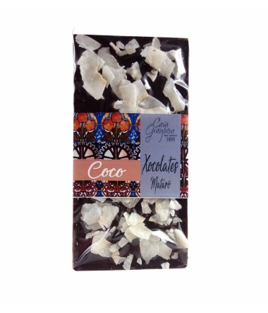 Chocolate Negro 53% y Coco