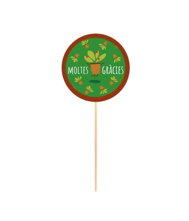 Piruleta Moltes Gràcies