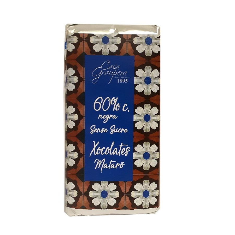 Chocolate Negro 60% - Sin Azúcar