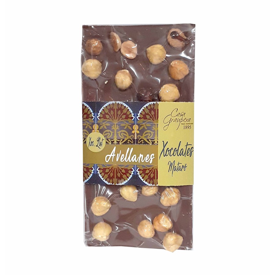 Xocolata amb Llet 36% i Avellanes Xocolata amb Llet 36% i Avellanes
