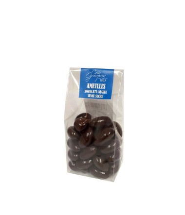 Ametlles amb xocolata negra Sense Sucre