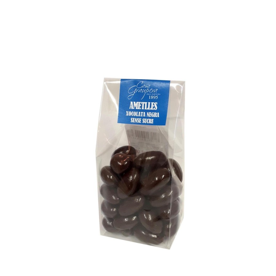 Ametlles amb xocolata negra Sense Sucre Ametlles amb xocolata negra Sense Sucre