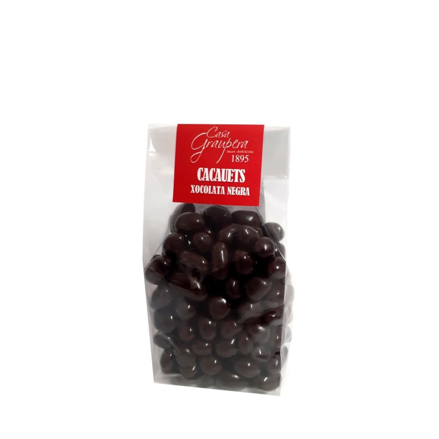 Cacauets amb xocolata negra Cacauets amb xocolata negra