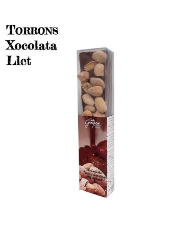 Torró xocolata negra i ametlles - Petit